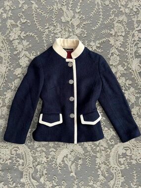 Rare Lodenfrey Vintage 70s 80s Trachten Wool Blend Coat West Germany Traditional
